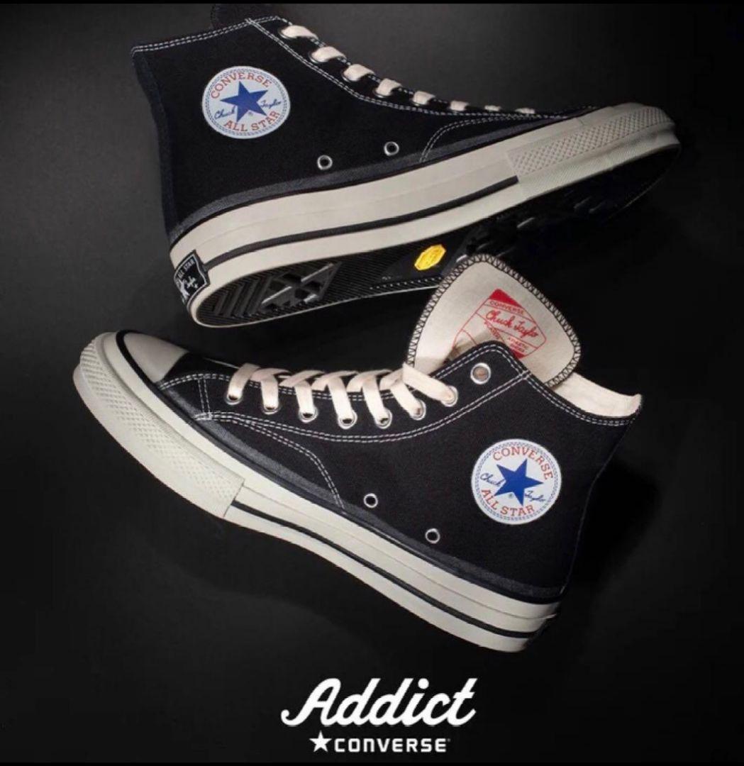 converse addict CHUCK TAYLOR 27.5 ブラック　黒