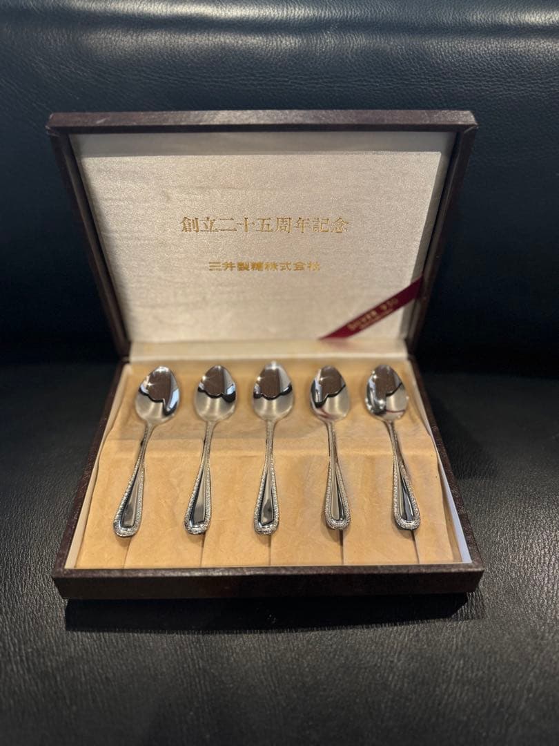 SILVER950 スプーン5本セット　純銀製　シルバー950 Yahoo!オークション -「シルバースプーン950」の落札相場・落札価格