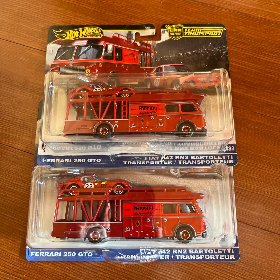 ホットウィール　チームトランスポート　フェラーリ 2025年TEAM TRANSPORT Mix Hのラインナップまとめ！[FLF56-H] | Hot