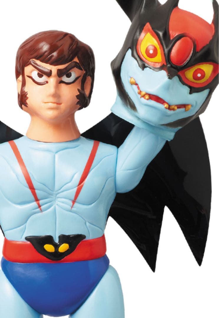 デビルマン レトロデザイン版 ソフビ メディコムトイ 面取れ - メルカリ