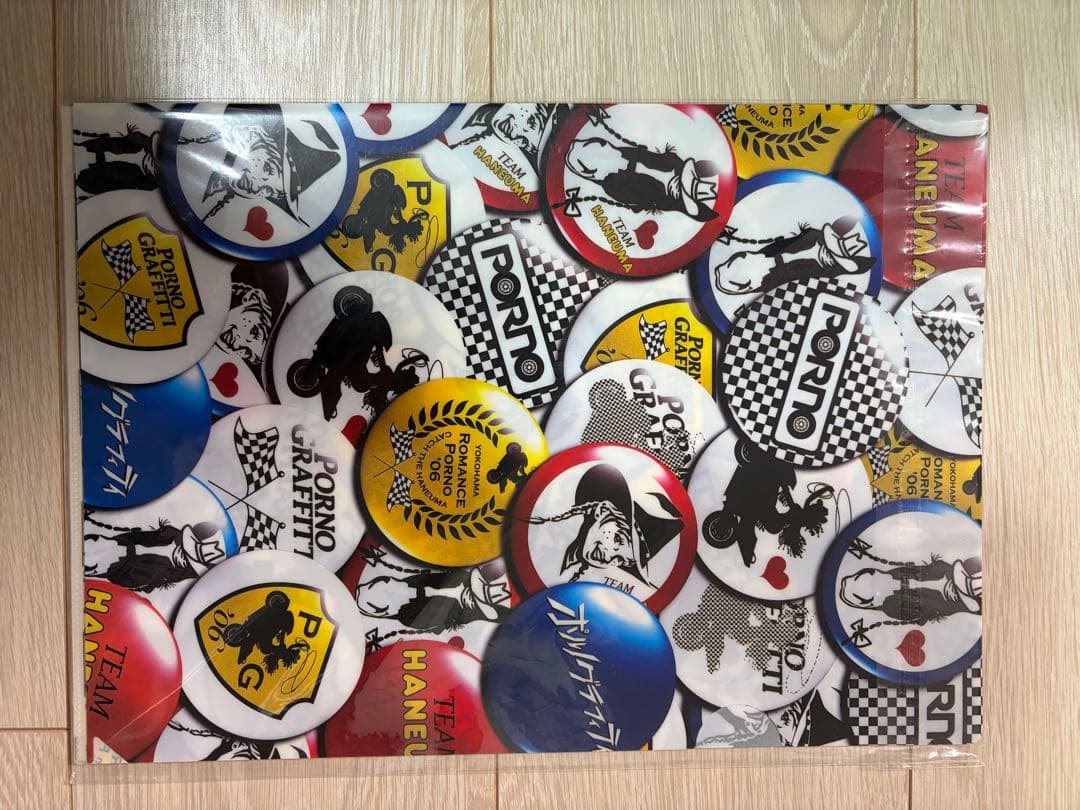 ポルノグラフィティ SWITCH DVD クリアファイルステッカーセット