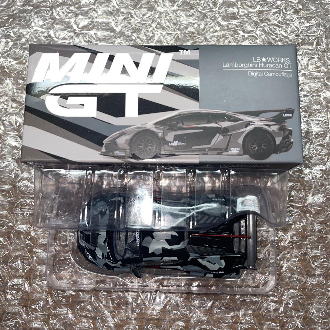 MINIGT LBWK 1/64 ランボルギーニ ウラカン カモフラージュ