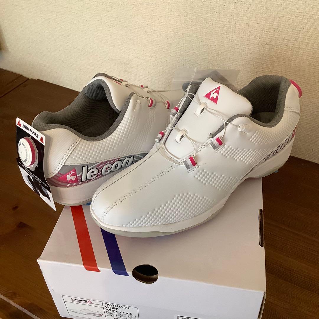 新品未使用　le coq sportif GOLF レディース ゴルフシューズ
