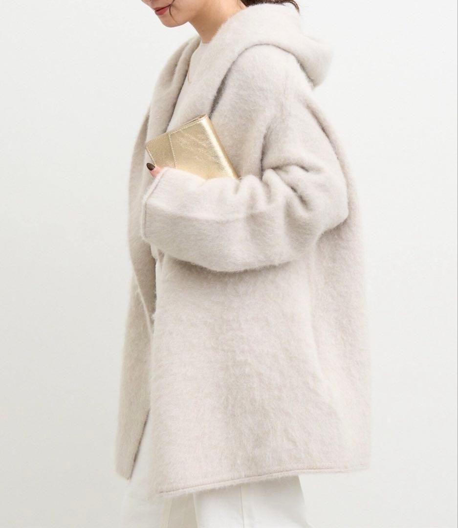 新品タグ付☆DeuxiemeClasse Alpaca fluffy Gown Alpaca Fluffy Gown（その他ブルゾン／アウター）｜Deuxieme Classe