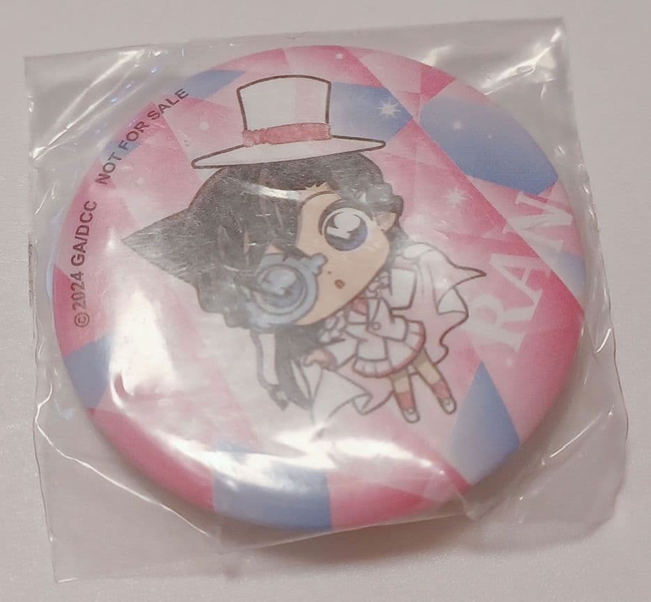 くら寿司 名探偵コナン 毛利蘭 缶バッジ - メルカリ