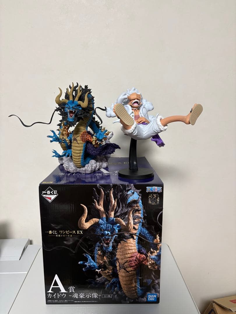 ワンピースフィギュア　ルフィ　カイドウ　セット Portrait.Of.Pirates ワンピース “WA-MAXIMUM” 百獣のカイドウ