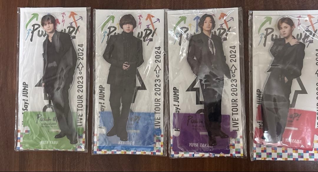 Hey!Say!JUMP プルアップ PULL UP! アクスタ 4点セット - メルカリ