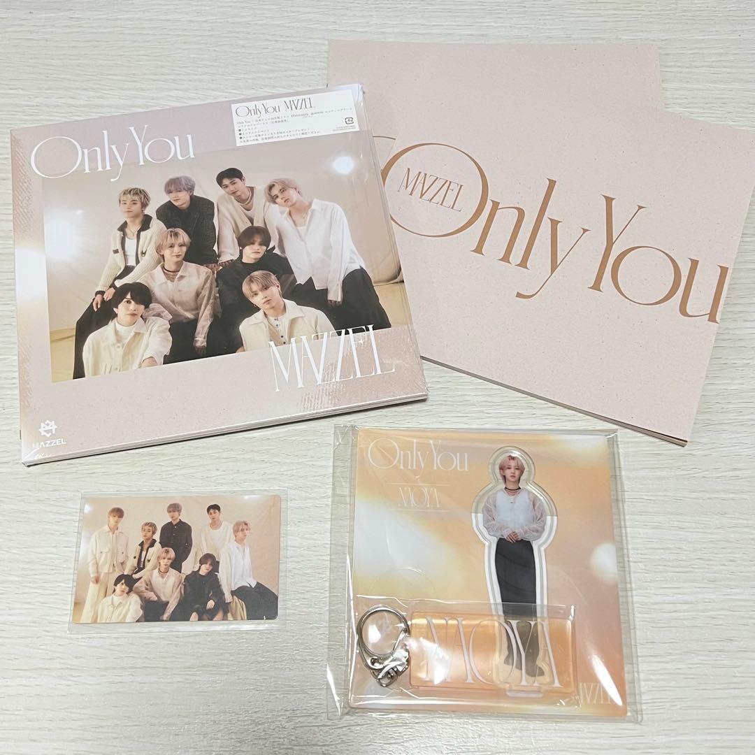 MAZZEL OnlyYou NAOYA ナオヤ MUZEUM盤 トレカ付き☆ MAZZEL OnlyYou MUZEUM盤 ナオヤ NAOYA アクスタ - メルカリ