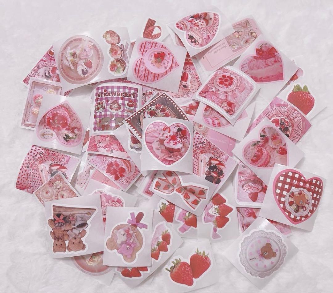 カルトナージュ風BOX 軟質マステケース 平袋コラージュ おすそ分け