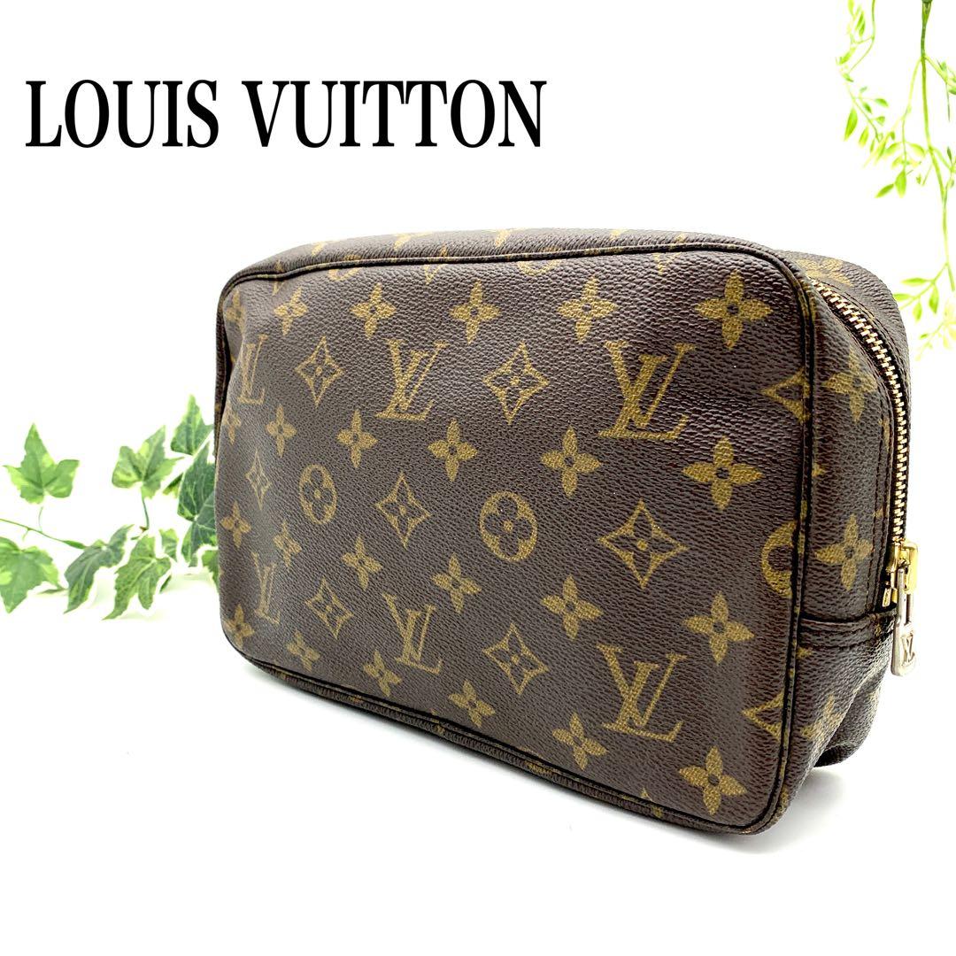 LOUIS VUITTON モノグラム コスメポーチ 大容量 良品