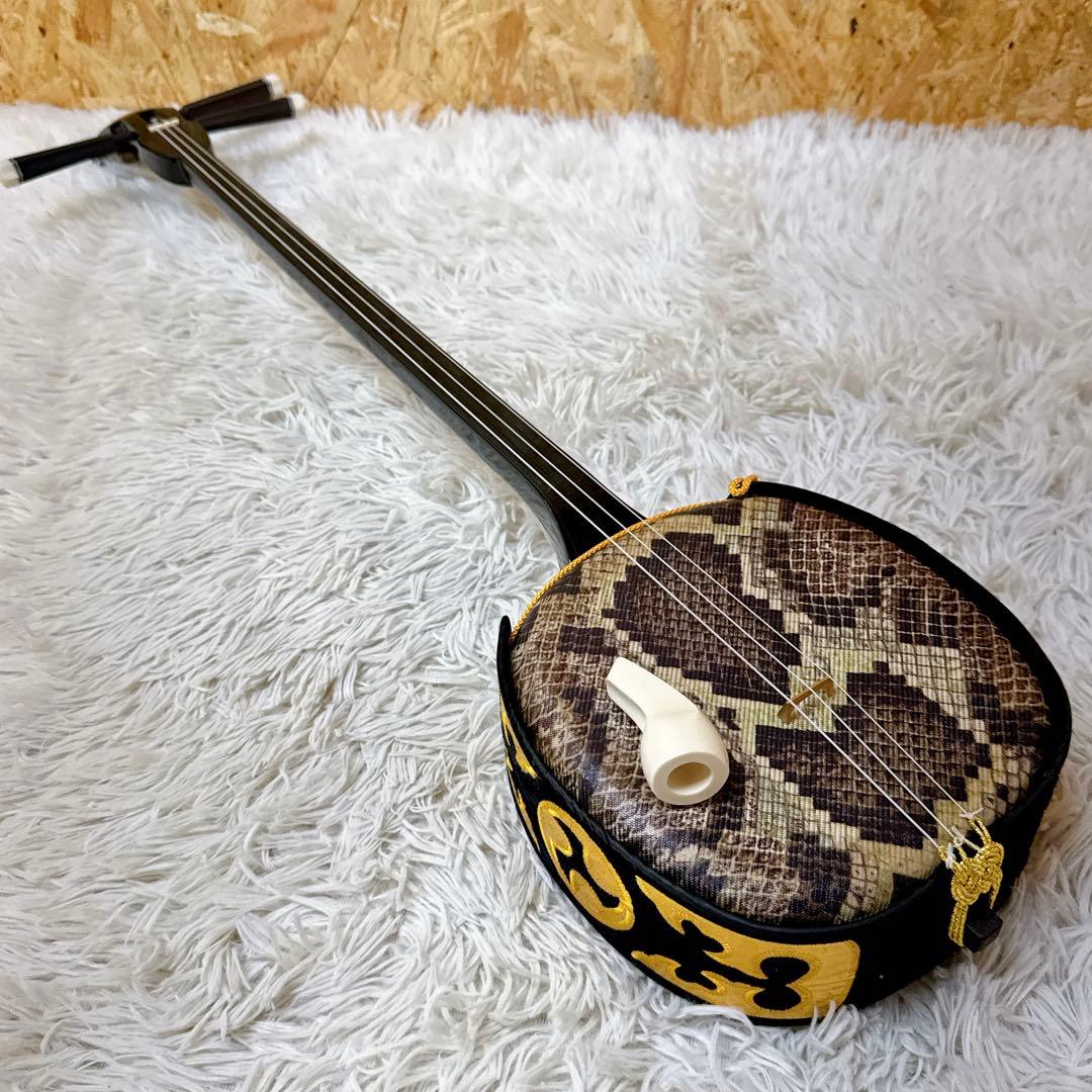 沖縄三線 初心者向け 和楽器 民謡用 三味線 本体
