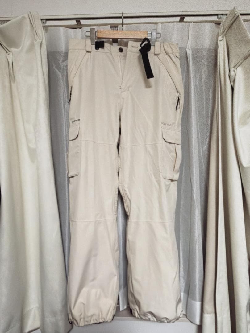 Volcom ボルコム スノーボード ウェア パンツ ゴアテックス 白 M