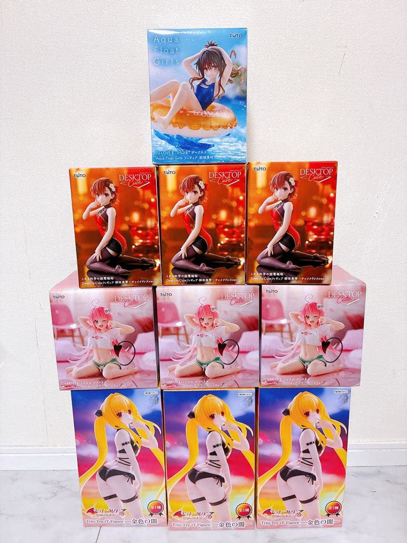 新作 プライズ フィギュア まとめ売り To LOVEる とある科学の超電磁砲