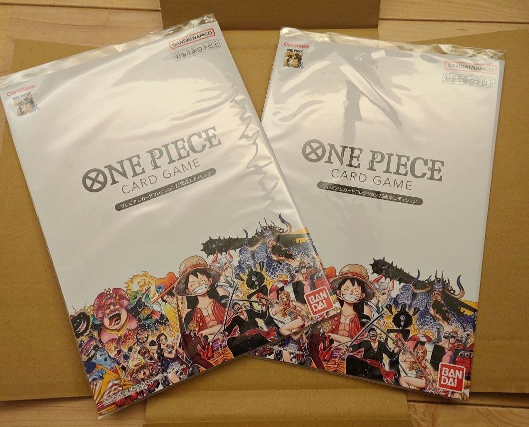 新品未開封品 ONE PEACE プレミアムカードコレクション25周年 2セット