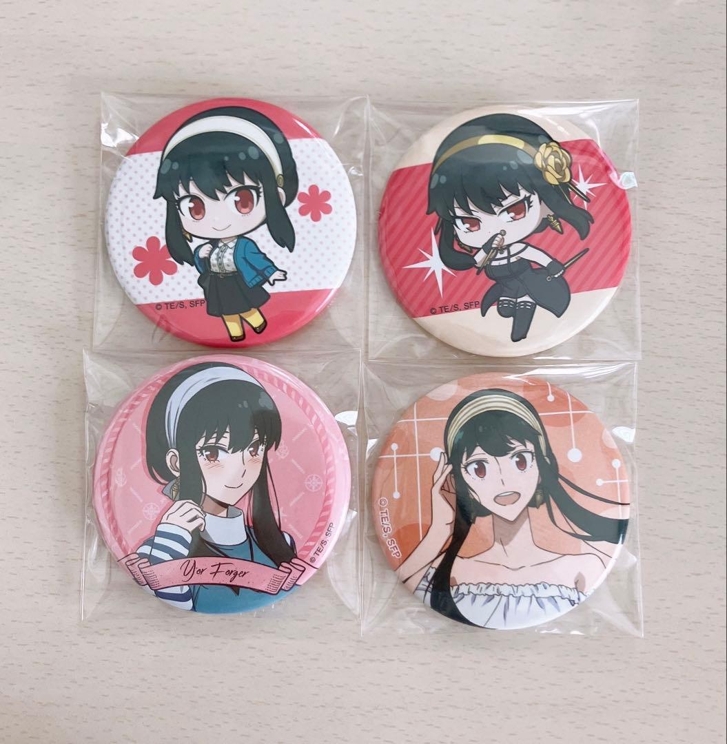 SPY×FAMILY ヨルさん缶バッチ4個セット - メルカリ