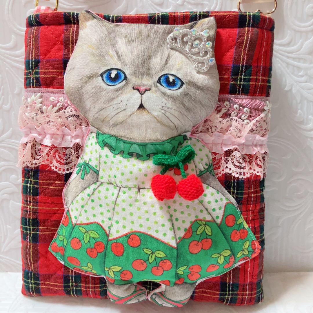 BIGルミちゃんふわふわサコシュ コヤンイサムチョン チェックキルト