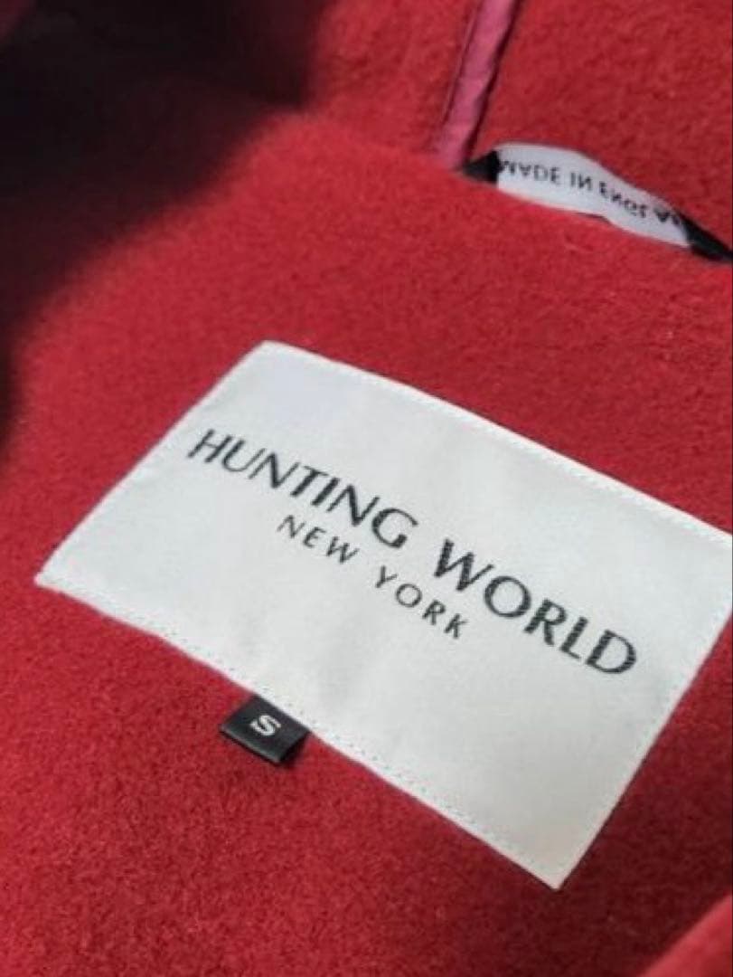 極美品】HUNTING WORLD ダッフルコート イギリス製 定価14万