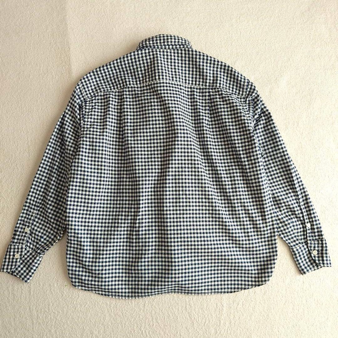 45R 45rpm 薄オックスのフリルオーシャンブラウス - メルカリ