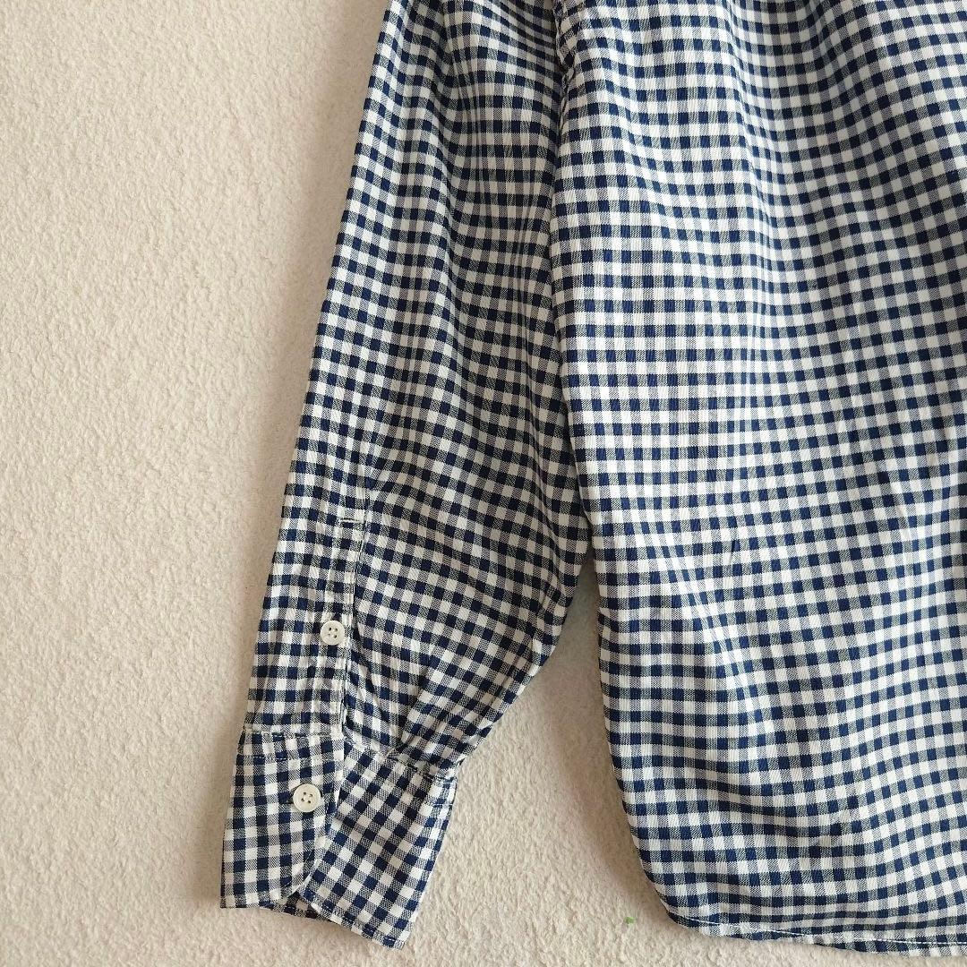 45R 45rpm 薄オックスのフリルオーシャンブラウス - メルカリ