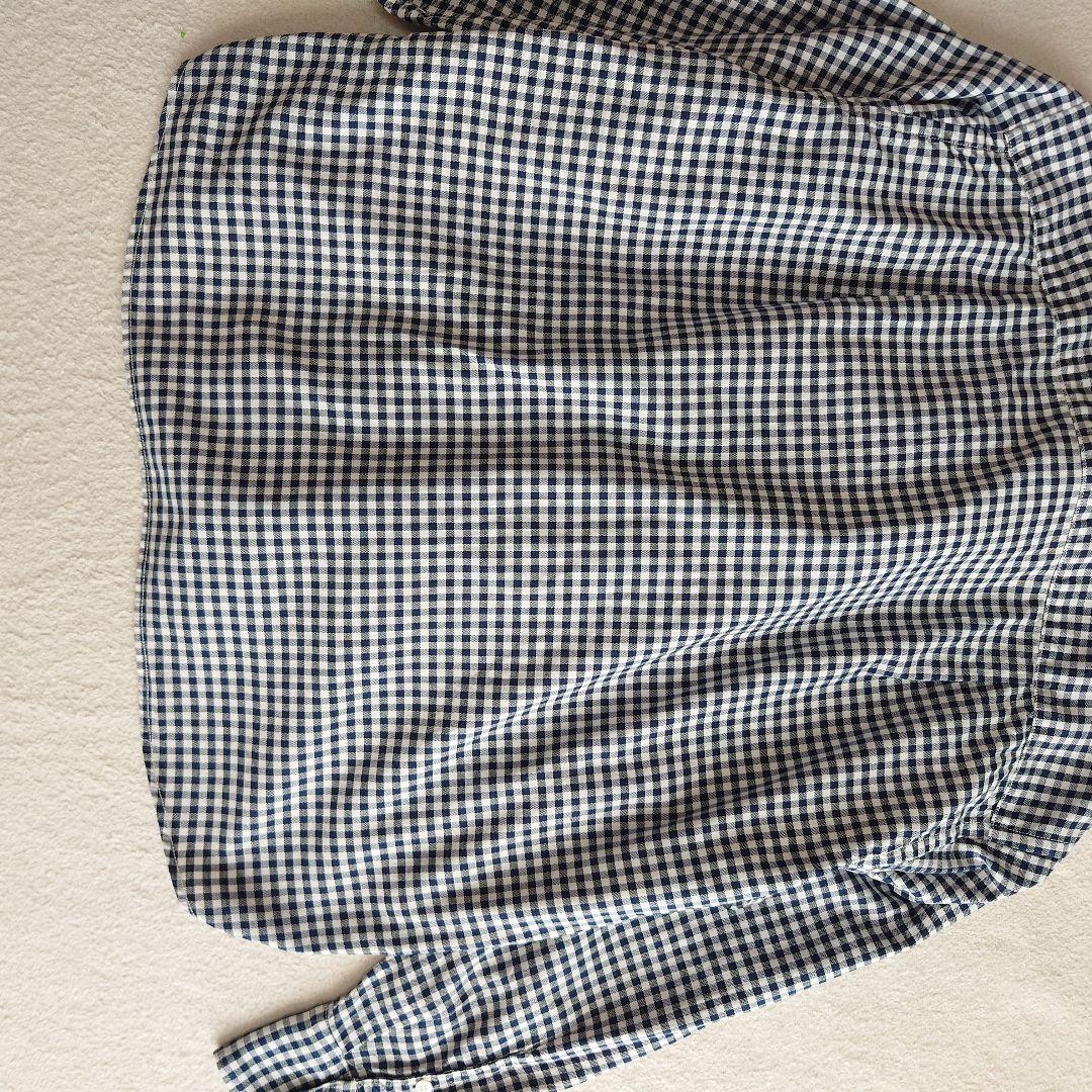 45R 45rpm 薄オックスのフリルオーシャンブラウス - メルカリ