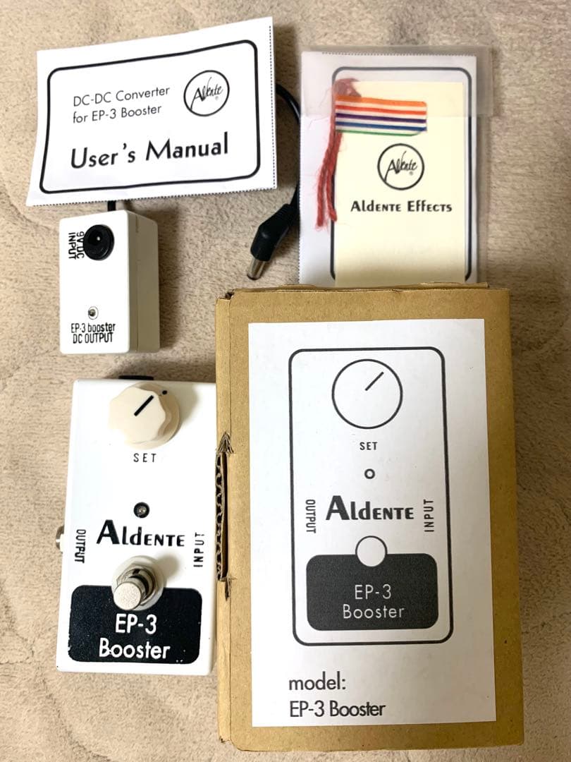 ギター Aldente Effects EP-3 Booster アルデンテエフェクト | Aldente-Effects