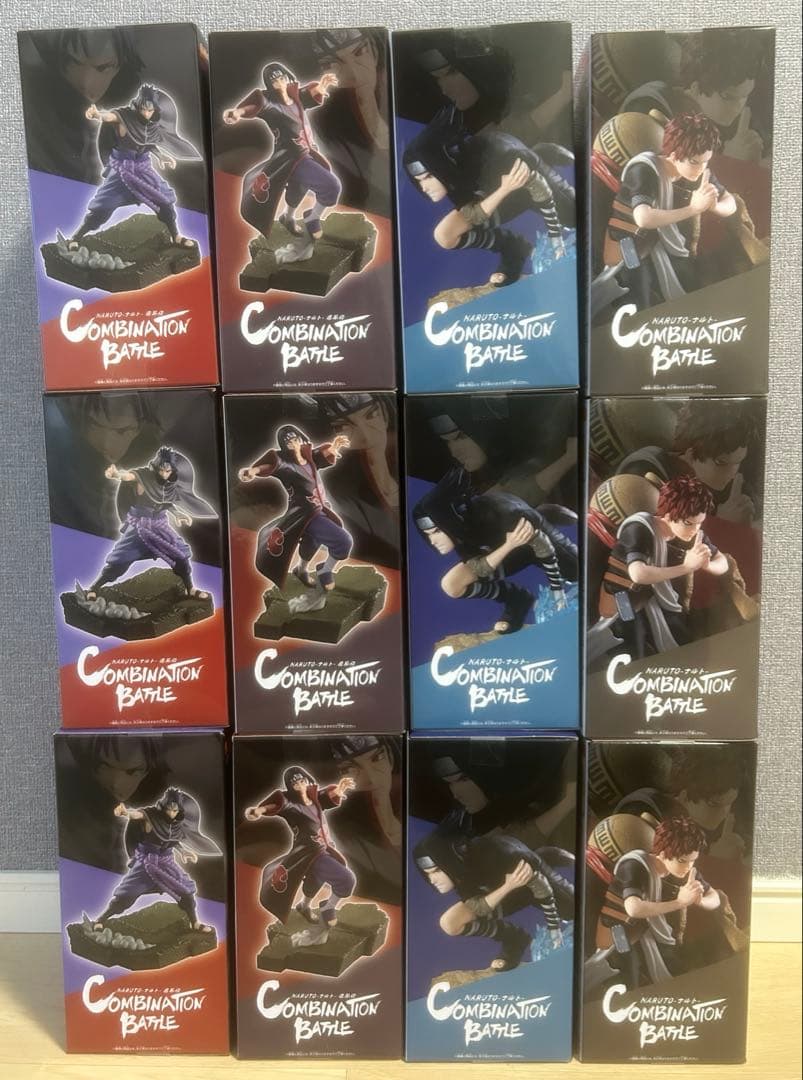 新品未開封品］ NARUTOコンビネーションバトル サスケ イタチ 我愛羅
