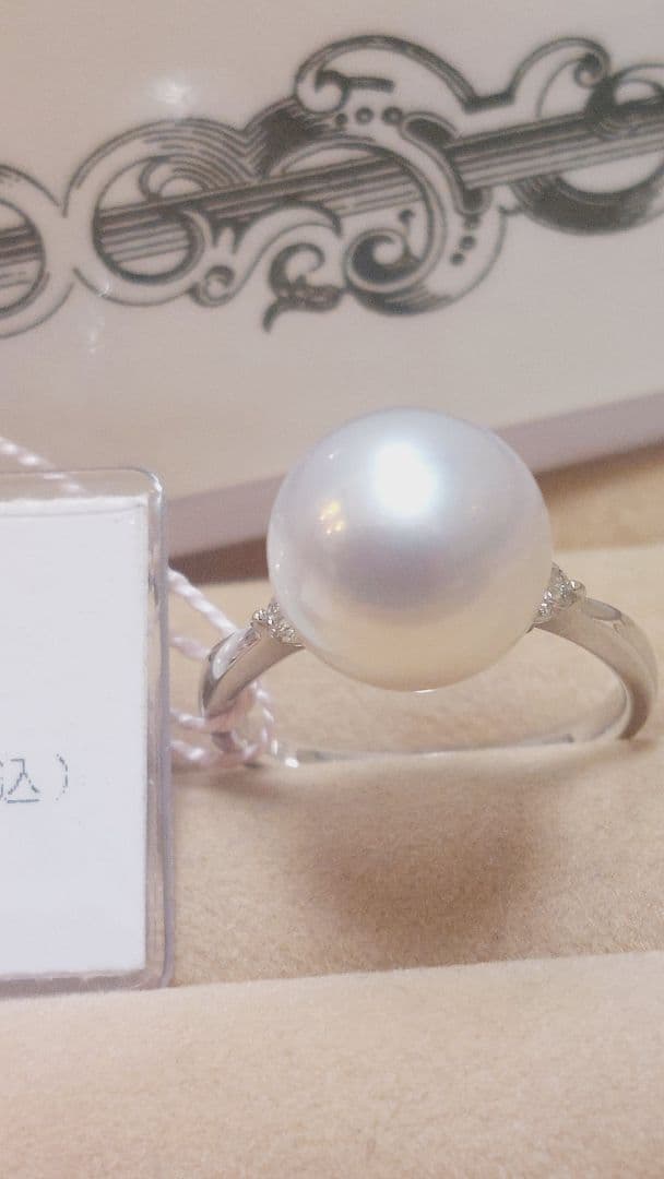 朝まで赤字の出品未販売鑑別書PT900白蝶11.1mmダイヤ0.15リング - メルカリ