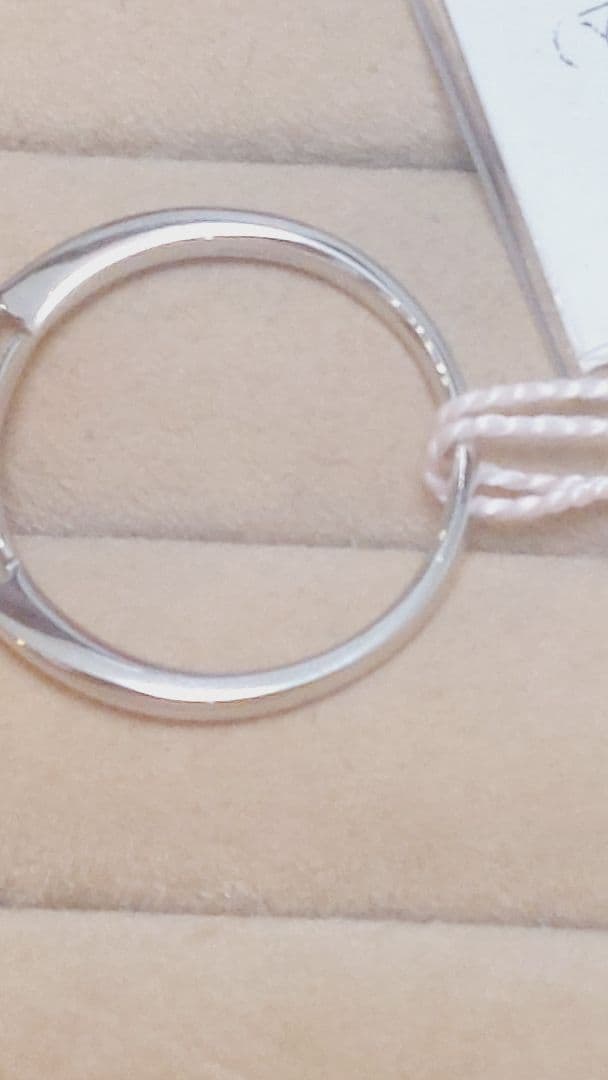 朝まで赤字の出品未販売鑑別書PT900白蝶11.1mmダイヤ0.15リング - メルカリ