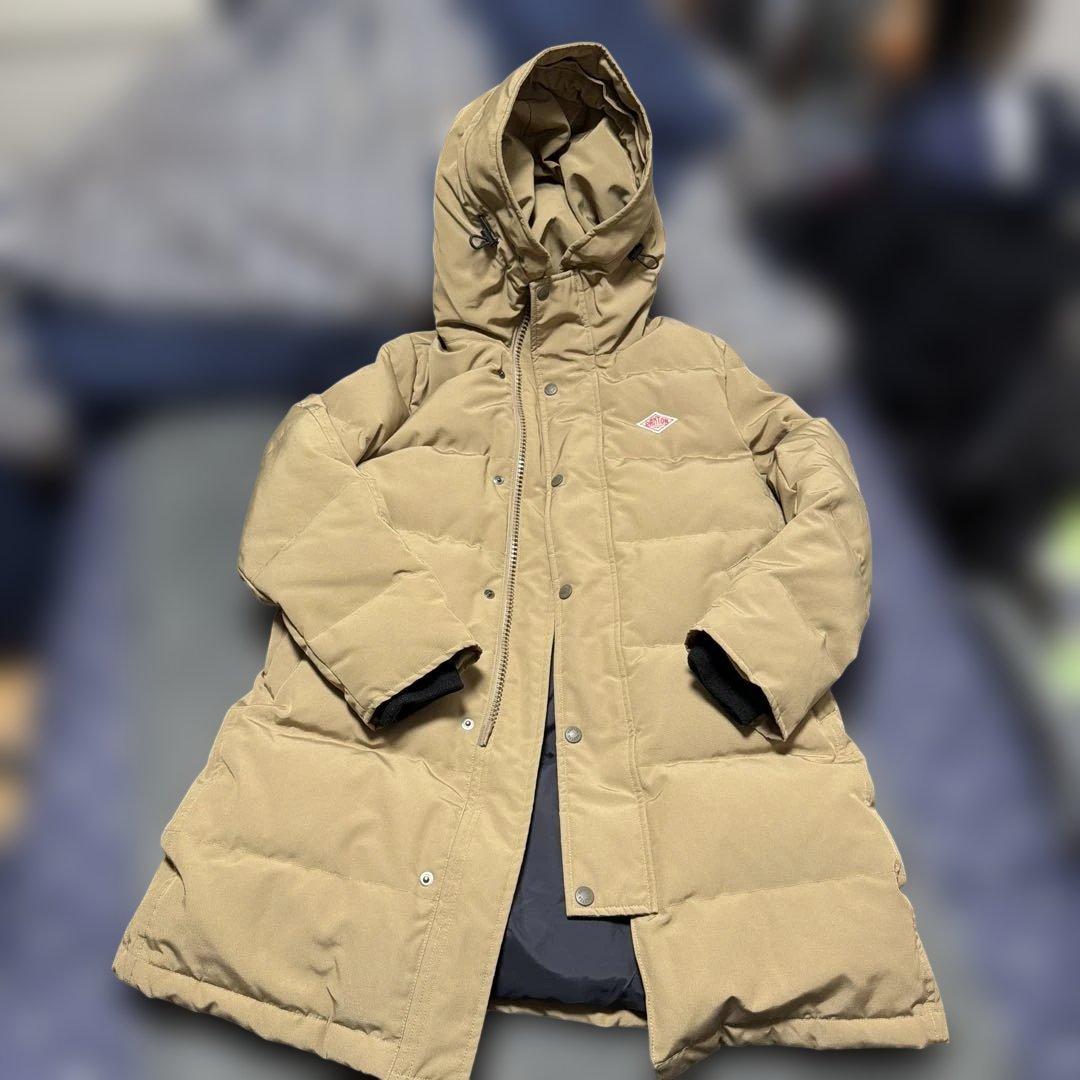 danton ダウンコート　タンカラー　サイズ36 DANTON/FAKE FUR HOODED DOWN COAT｜Daytona Park(FREAK'S STORE公式通販)