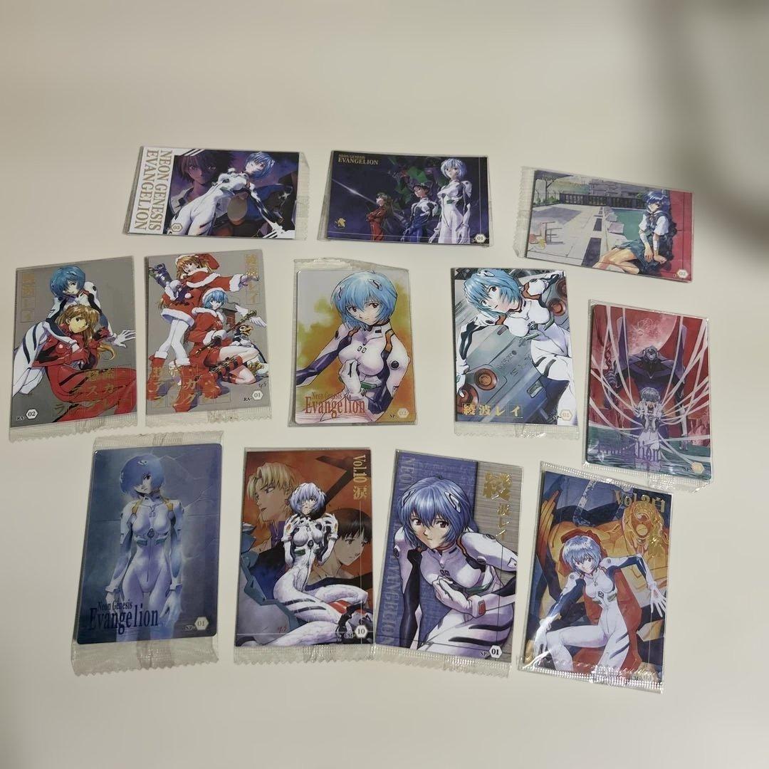エヴァンゲリオン ウエハースカード まとめ売り 綾波レイ 12枚セット