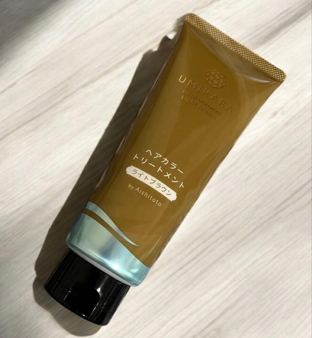 愛しとーと UMIKARA ヘアカラー トリートメント ライトブラウン - メルカリ
