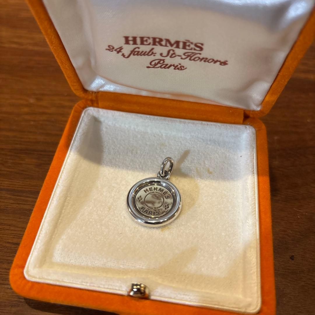 正規品 HERMES エルメス セリエネックレス ペンダント k18 希少
