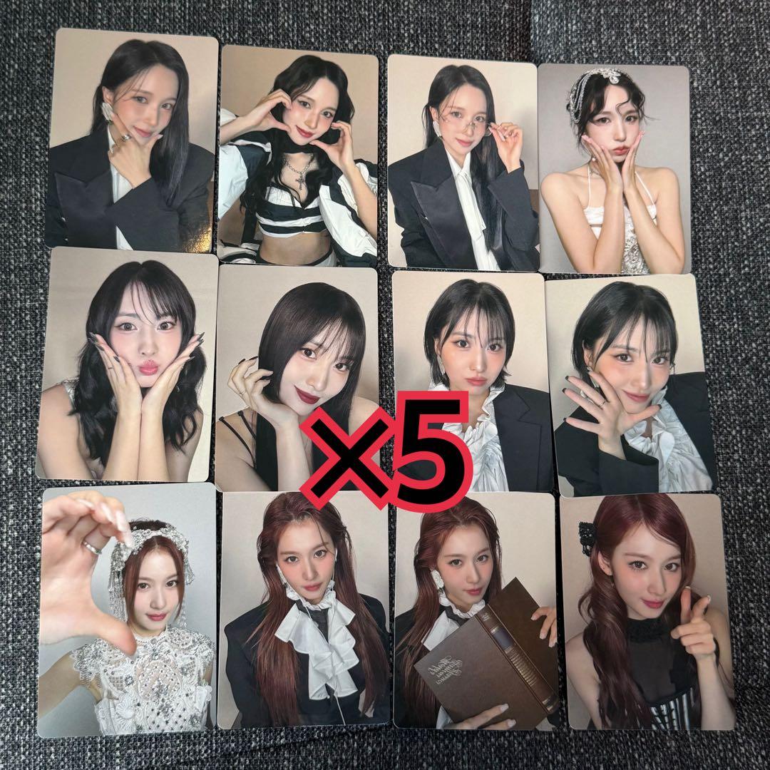 MISAMO ラキドロ　トレカ　12種　×5 PLAY