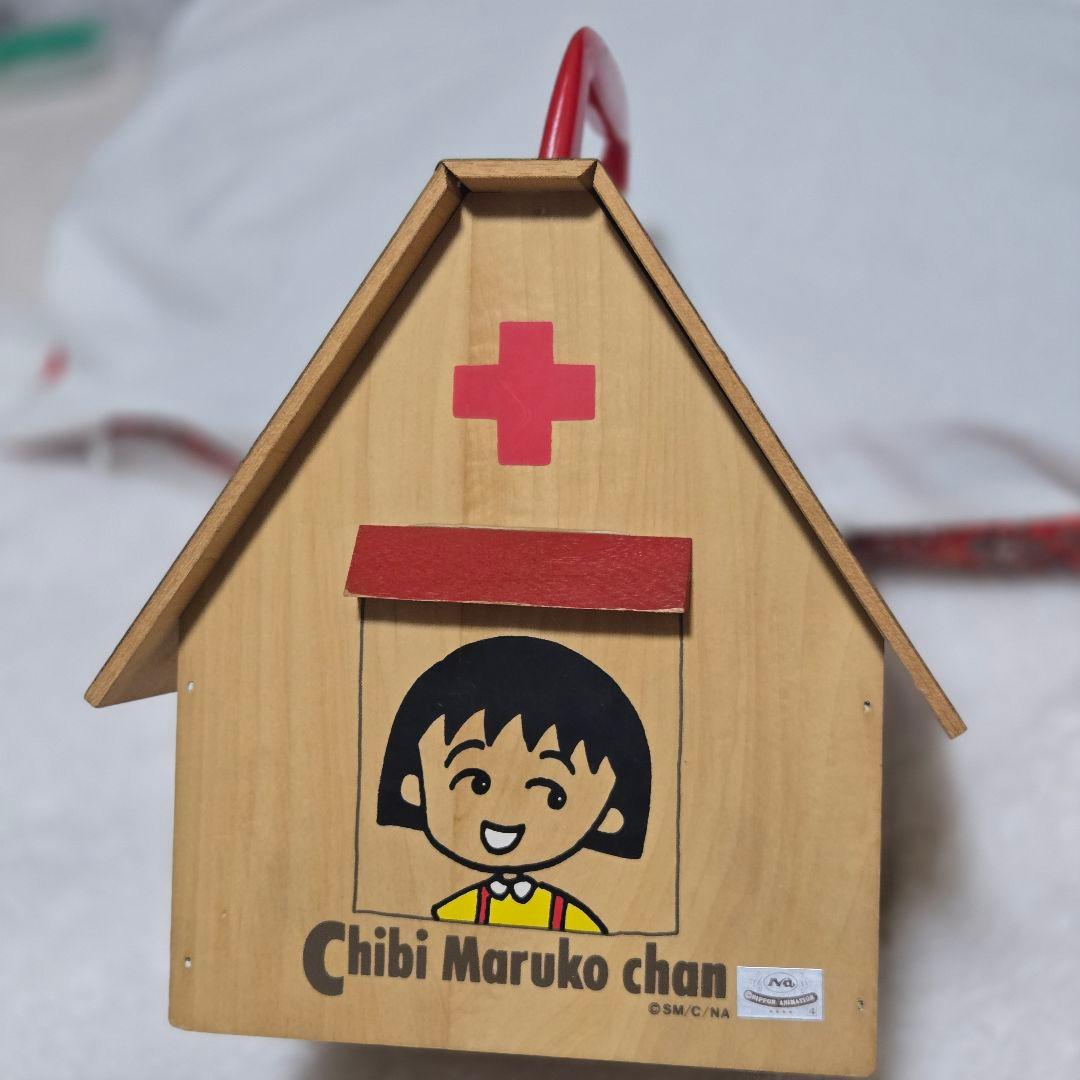 ちびまる子ちゃん 救急箱 木箱 FIRST AID KIT レトロ 希少 - メルカリ