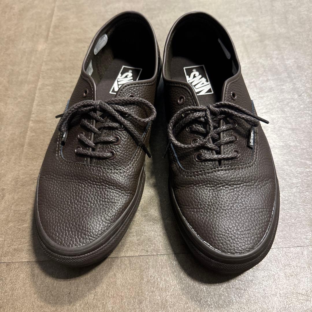 VANS AUTHENTIC LEATHER オーセンティック レザー モカ - メルカリ