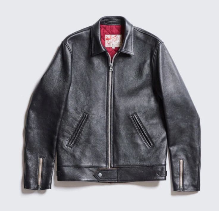 アディクトクローズ シングルライダース AD-01 シープスキン　40