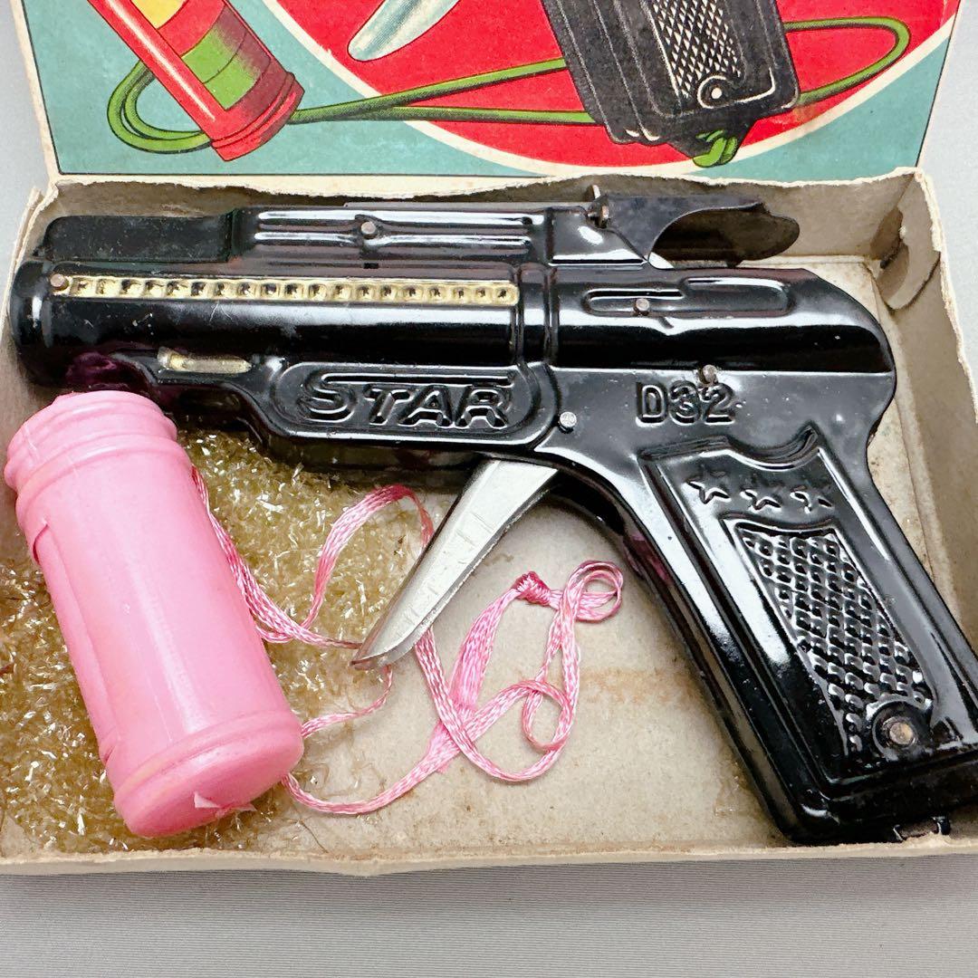 STAR 玩具のブリキ銃 駄菓子屋玩具 昭和レトロ 当時物 - メルカリ