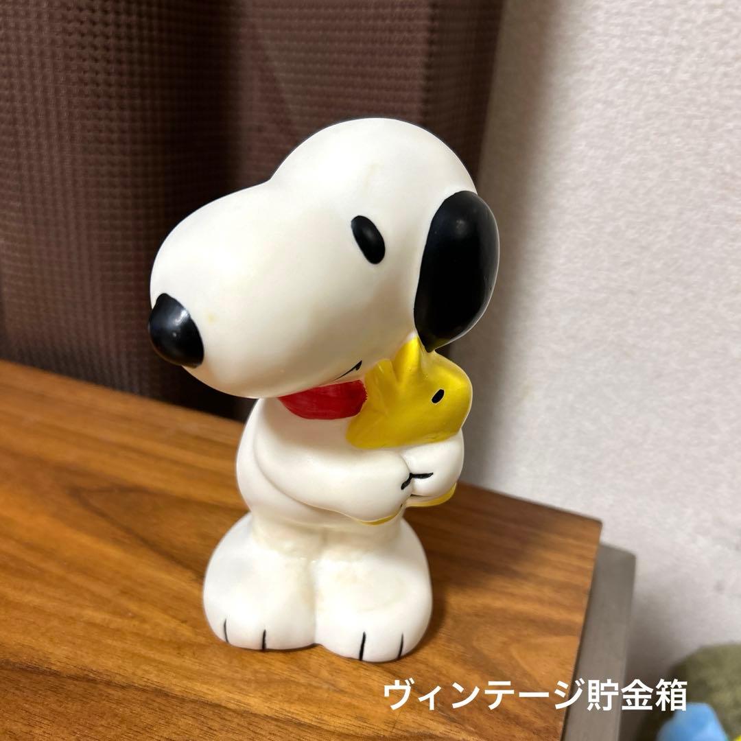 UFS スヌーピー ビンテージ貯金箱 - メルカリ