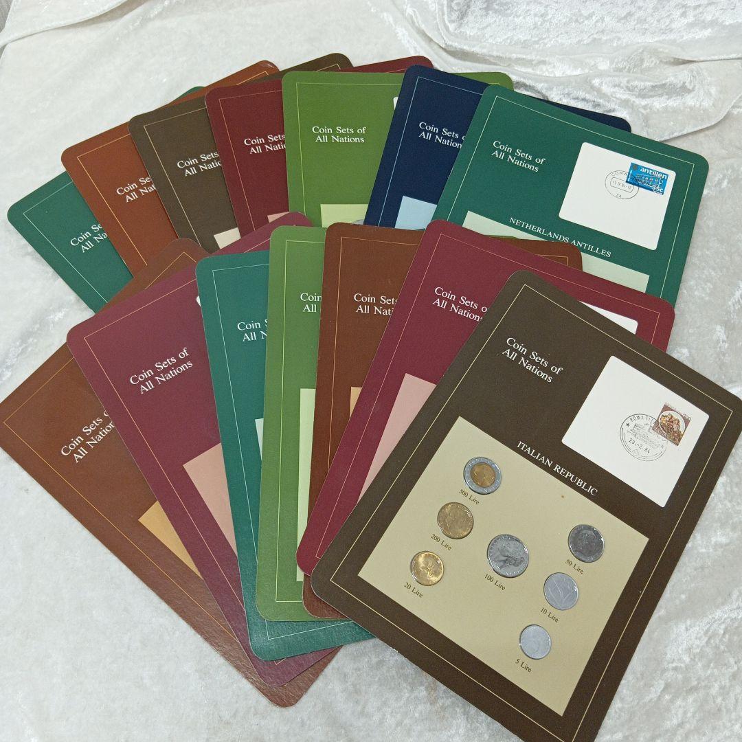 フランクリンミント社 世界の国々の 記念通貨 14ヶ国 希少‼︎】フランクリン・ミント社 世界のコインセット 138枚セット