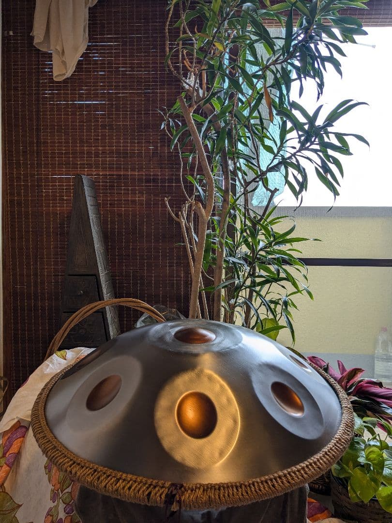 ハンドパン　12音　22インチ　Dマイナー　ヨガ　瞑想　楽器 Amazon | Rxakudedo ハンドパン ドラム 22インチ 440Hz プロ仕様