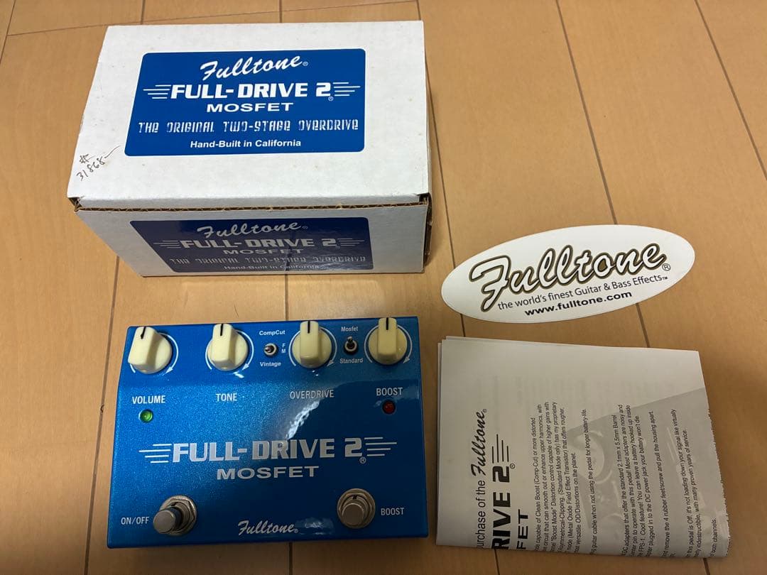 Fulltone FULL-DRIVE 2 MOSFET フルドライブ2