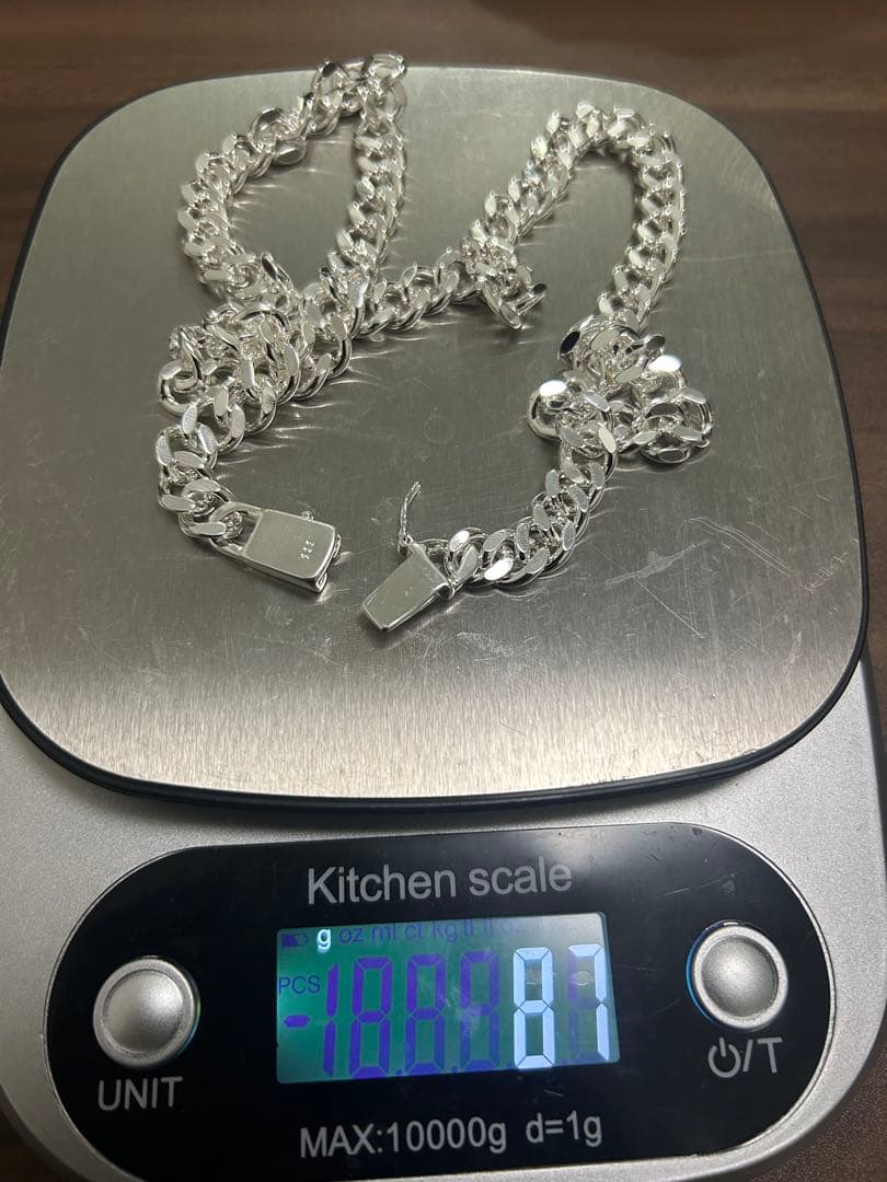 ゴ*ス様 シルバー　　チェーンネックレス