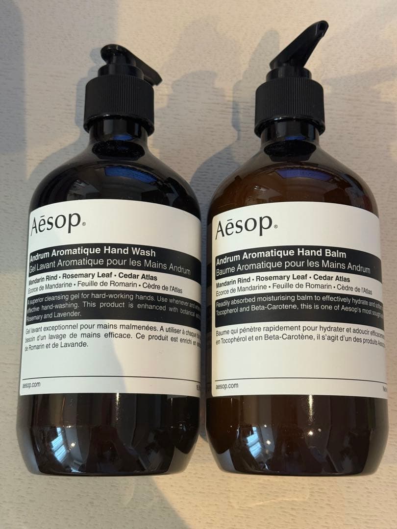 Aesop ハンドソープ＆バーム セット 500ml 新品未使用