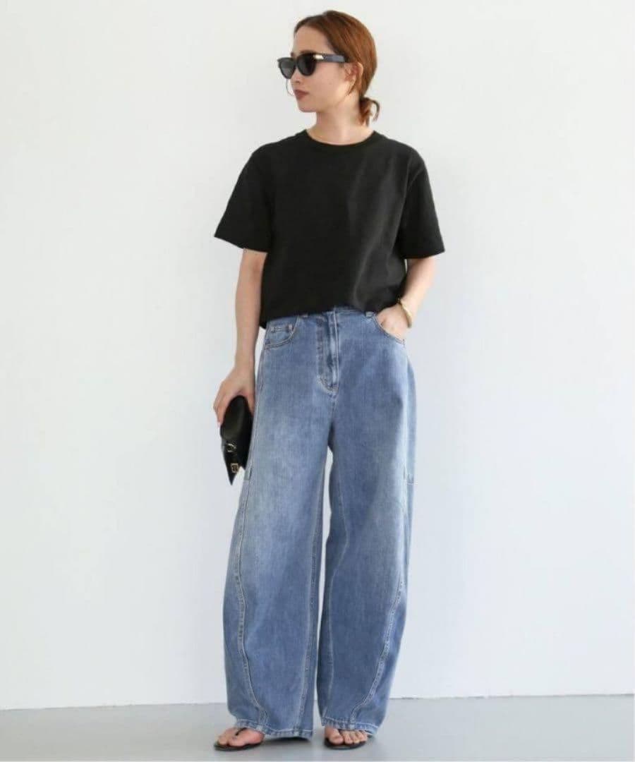 【Tibi/ティビ】クラシック ウォッシュ デニム SID JEAN PETIT