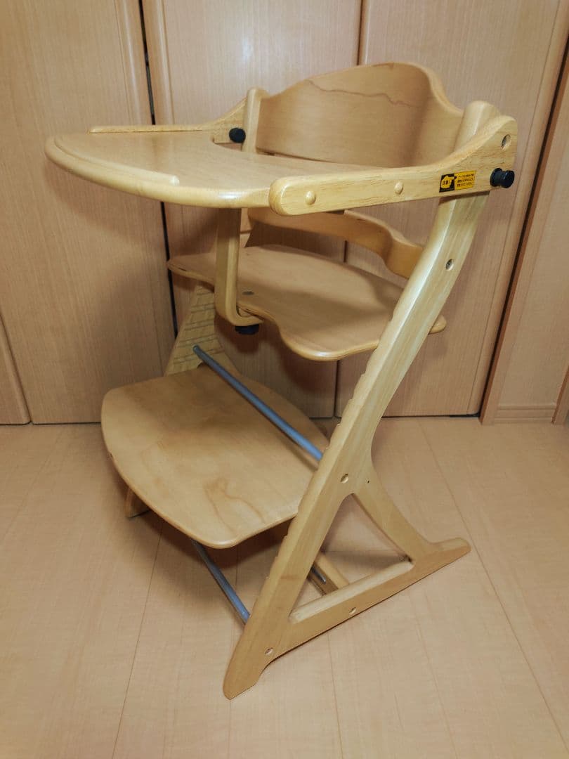 大和屋 すくすくチェアスリムプラス テーブル＆ガード付