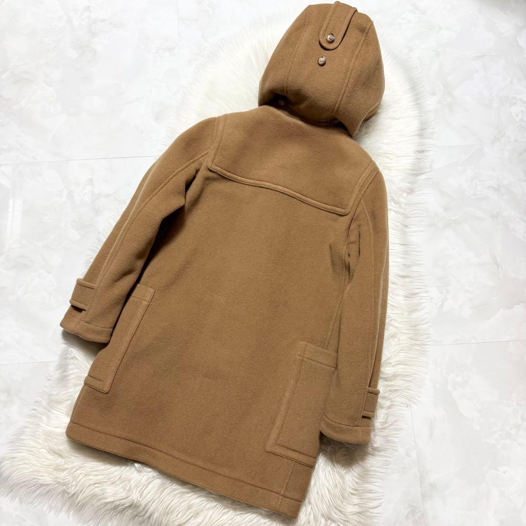 本物 現行タグ 極美品 バーバリー レザー切替 ノバチェック ダッフル