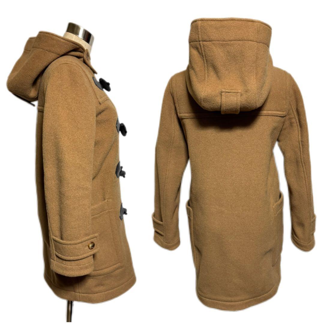 本物 現行タグ 極美品 バーバリー レザー切替 ノバチェック ダッフル