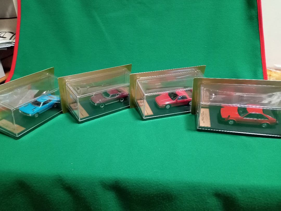 1/43アシェットセリカ、スープラ4台セット未開封品
