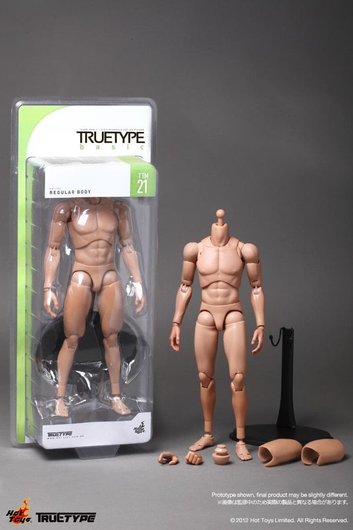 ホットトイズ HOTTOYS 白人男性 レギュラー・ボディー 02