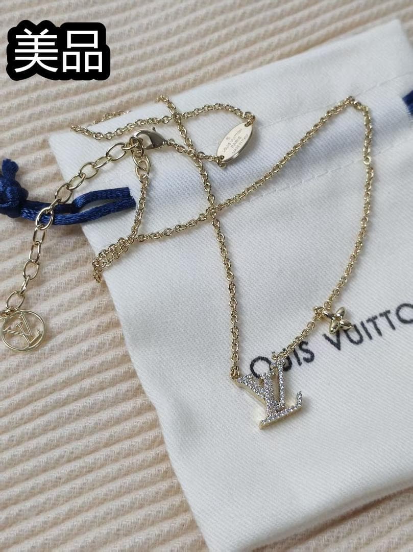 美品LOUIS VUITTON M00596ネックレス アイコニック